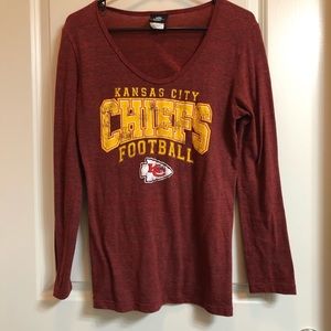 WORN TWICE!! KC chiefs long sleeve!
